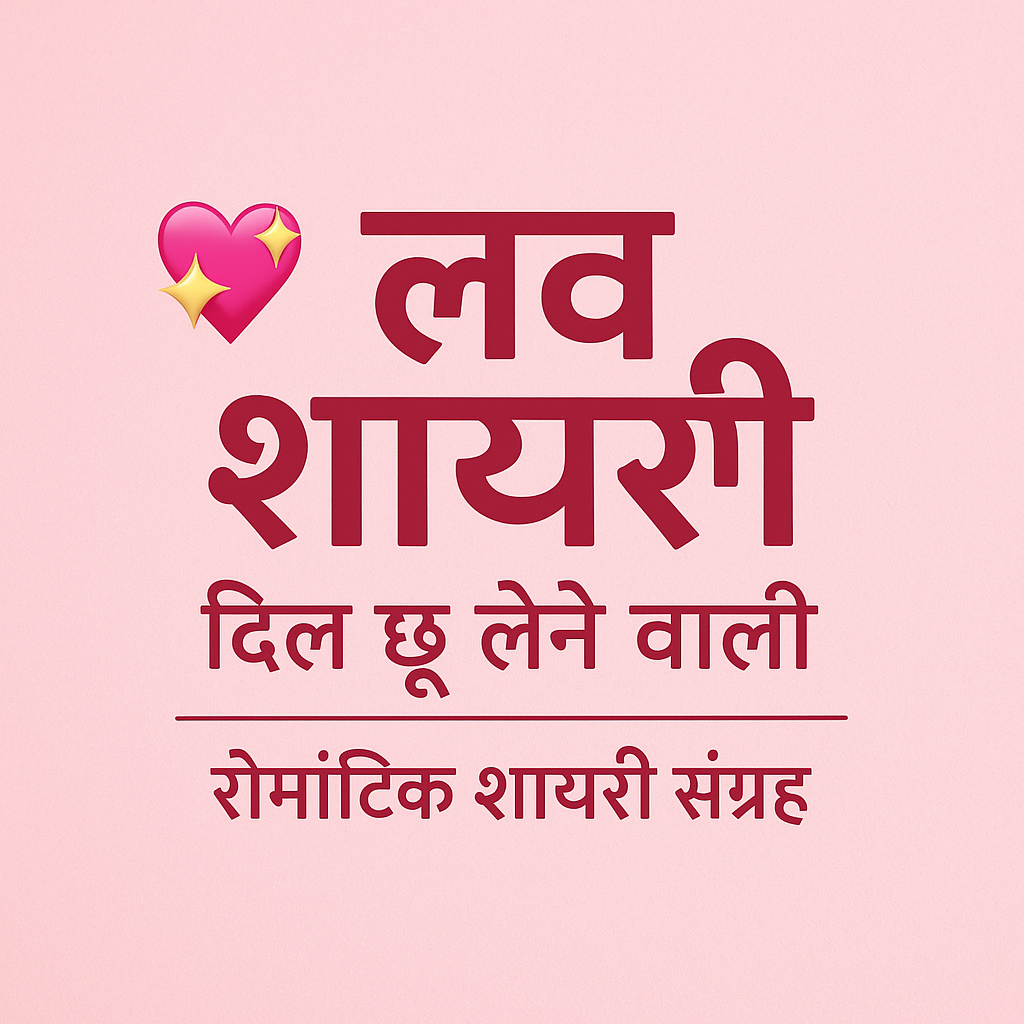 Trending Love Shayari in Hindi 2025 – Emotional, Cute & Romantic